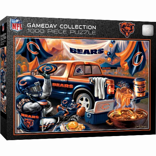 MasterPieces Gameday Jigsaw Puzzle - Chicago Bears - 1000 Piece - Image 1