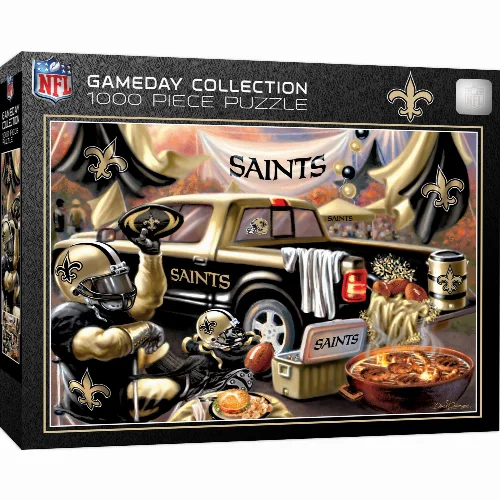 MasterPieces Gameday Jigsaw Puzzle - New Orleans Saints - 1000 Piece - Image 1