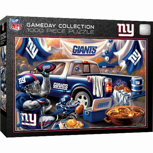 MasterPieces Gameday Jigsaw Puzzle - New York Giants - 1000 Piece - Image 1