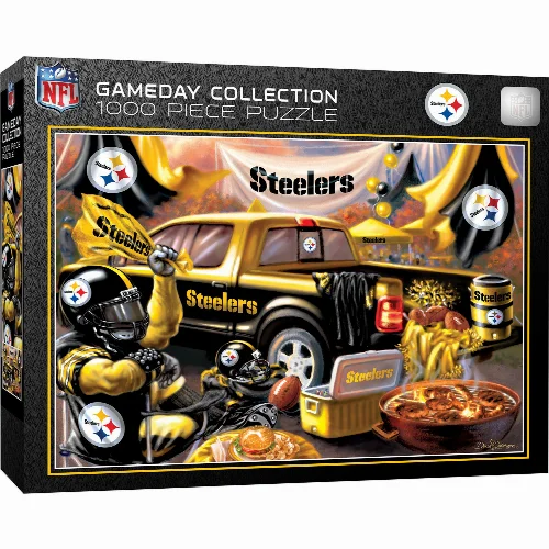 MasterPieces Gameday Jigsaw Puzzle - Pittsburgh Steelers - 1000 Piece - Image 1