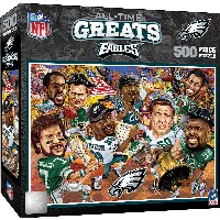 MasterPieces All Time Greats Jigsaw Puzzle - Philadelphia Eagles - 500 Piece
