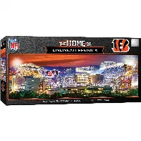 MasterPieces Panoramic Jigsaw Puzzle - Cincinnati Bengals - Stadium View - 1000 Piece