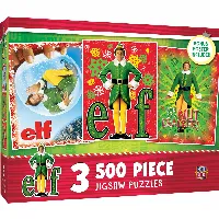 MasterPieces Elf Jigsaw Puzzle - Christmas Movie 3-Pack - 500 Piece