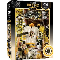 MasterPieces Locker Room Jigsaw Puzzle - Boston Bruins - 500 Piece