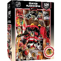 MasterPieces Locker Room Jigsaw Puzzle - Chicago Blackhawks - 500 Piece