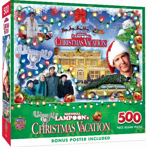 MasterPieces Christmas Vacation Jigsaw Puzzle - 500 Piece - Image 1