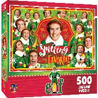 MasterPieces Elf Jigsaw Puzzle - Smiling Is My Favorite - 500 Piece