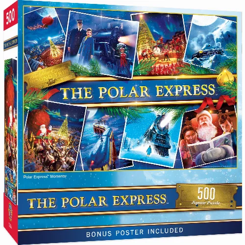 MasterPieces Polar Express Jigsaw Puzzle - Moments - 500 Piece - Image 1