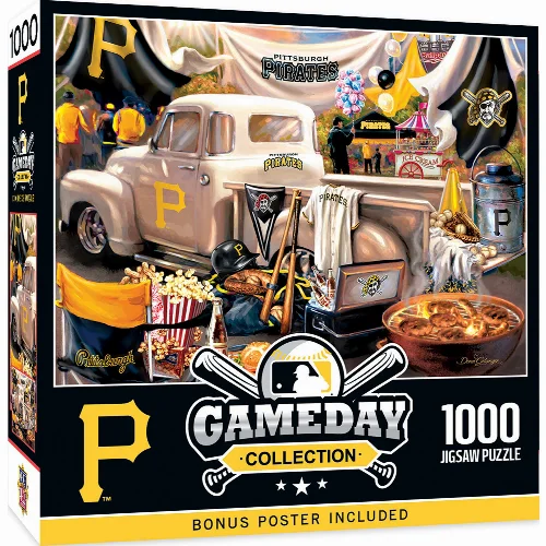 MasterPieces Gameday Jigsaw Puzzle - Pittsburgh Pirates - 1000 Piece - Image 1