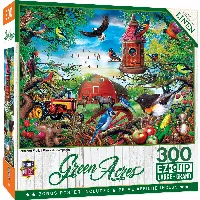 MasterPieces Green Acres Jigsaw Puzzle - Farmland Frolic - 300 Piece
