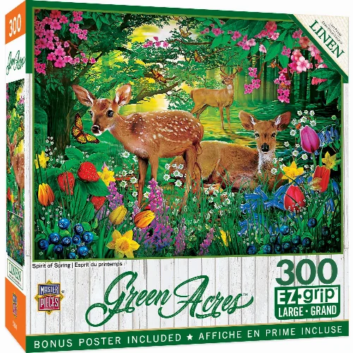 MasterPieces Green Acres Jigsaw Puzzle - Spirit of Spring - 300 Piece - Image 1