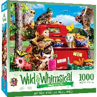 MasterPieces Wild & Whimsical Jigsaw Puzzle - Tailgate at the Park - 1000 Piece
