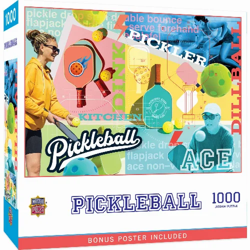 MasterPieces Pickleball Jigsaw Puzzle - 1000 Piece - Image 1