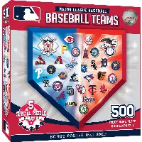 MasterPieces MLB Jigsaw Puzzle - Home Plate Shaped Puzzle - 500 Piece