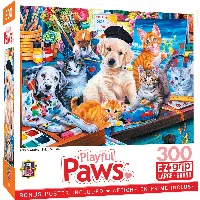 MasterPieces Playful Paws Jigsaw Puzzle - Arts & Crafts - 300 Piece