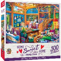 MasterPieces Home Sweet Home Jigsaw Puzzle - Hobby Time - 500 Piece