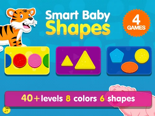 Smart Baby Shapes: Learning games for toddler kids - Image 1