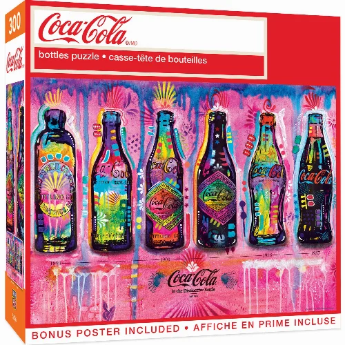 Coca-Cola Bottles Jigsaw Puzzle - 300 Piece - Image 1