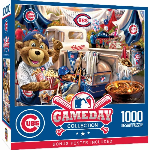 MasterPieces Chicago Cubs Jigsaw Puzzle - Gameday - 1000 Piece - Image 1