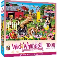 MasterPieces Wild & Whimsical Jigsaw Puzzle - Dog Gone Good Day - 1000 Piece