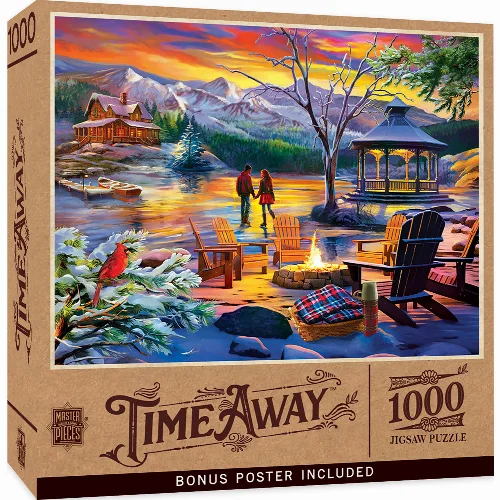 MasterPieces Time Away Jigsaw Puzzle - Frozen Harmony - 1000 Piece - Image 1
