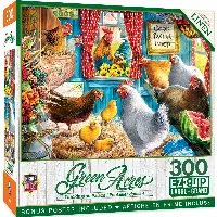 MasterPieces Green Acres Jigsaw Puzzle - Cluckington Palace - 300 Piece