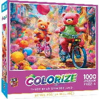 MasterPieces Colorize Jigsaw Puzzle - Teddy Bear Wonderland - 1000 Piece