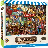 MasterPieces Shopkeepers Jigsaw Puzzle - Hidden Gems - 750 Piece