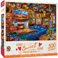 MasterPieces Home Sweet Home Jigsaw Puzzle - Artistic Retreat - 500 Piece