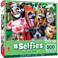 MasterPieces Selfies Jigsaw Puzzle - Barnyard Grins - 500 Piece