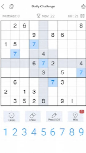 Sudoku - Classic Sudoku Puzzle - Image 1