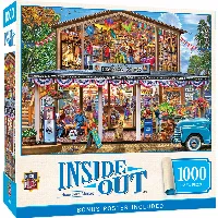MasterPieces Inside Out Jigsaw Puzzle - Hometown Market - 1000 Piece
