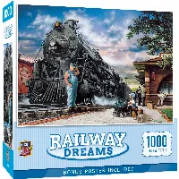 MasterPieces Childhood Dreams Jigsaw Puzzle - Railway Dreams - 1000 Piece
