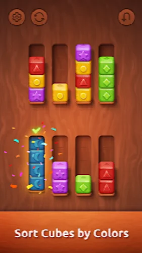 Colorwood Sort Puzzle Game - Image 1