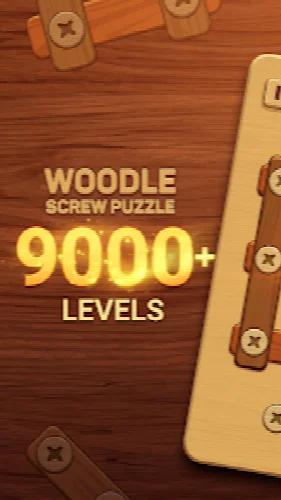 Woodle - Wood Screw Puzzle - Image 1