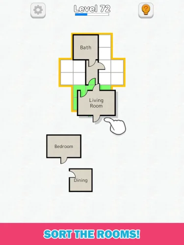 Room Sort - Floor Plan Puzzle - Image 1