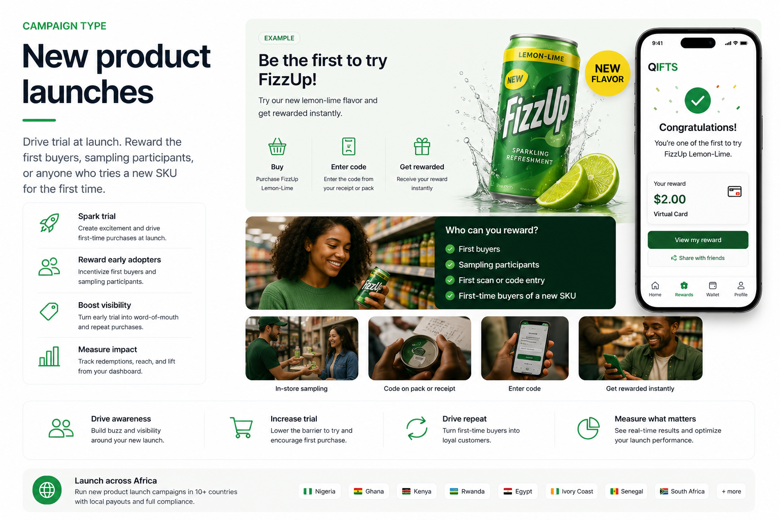 New product launches