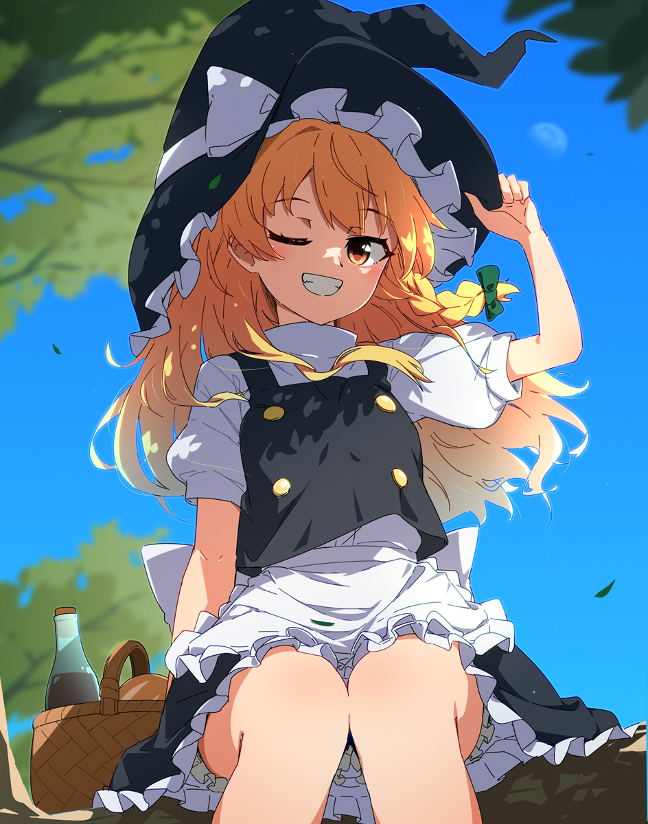 Kirisame Marisa (Touhou) Rule 34 Image