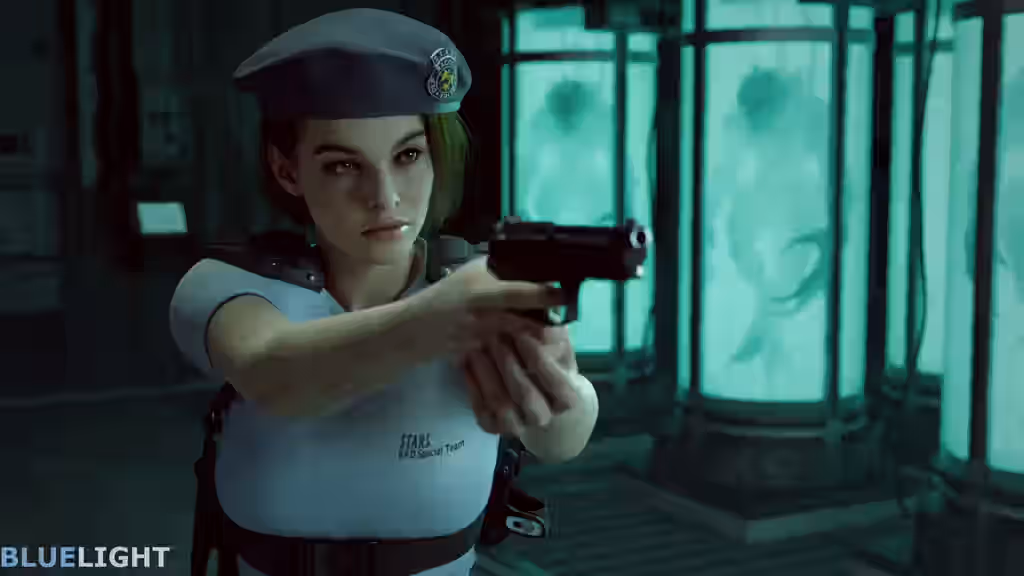 Jill Valentine (Sasha Zotova) Rule 34 Video