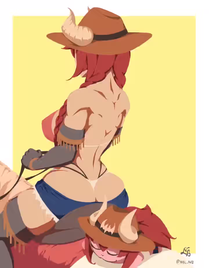 Zentreya (Cowboy Bikini) Rule 34 Video