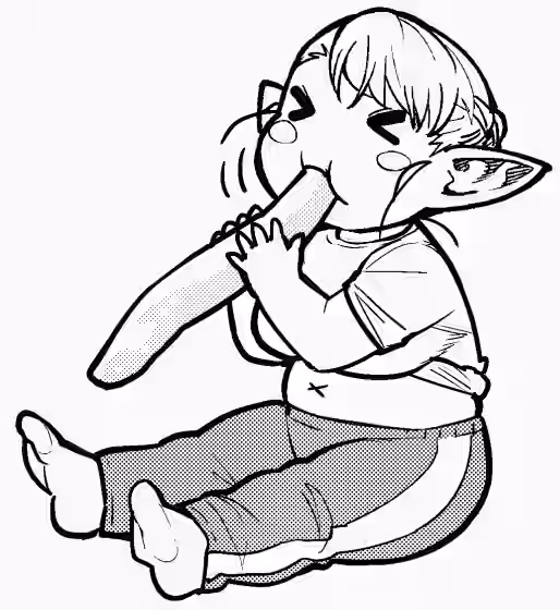 Elfuda (Elf-San Wa Yaserarenai.) Rule 34 Image