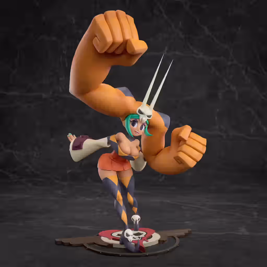 Cerebella (Skullgirls) Rule 34 Video