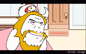 Asgore Running Over Dess (Meme) Rule 34 Image