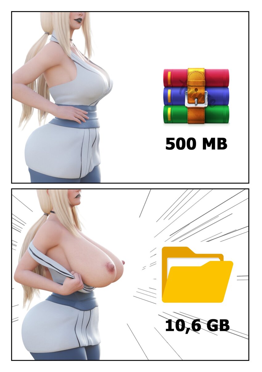 Tsunade (Naruto) Rule 34 Image