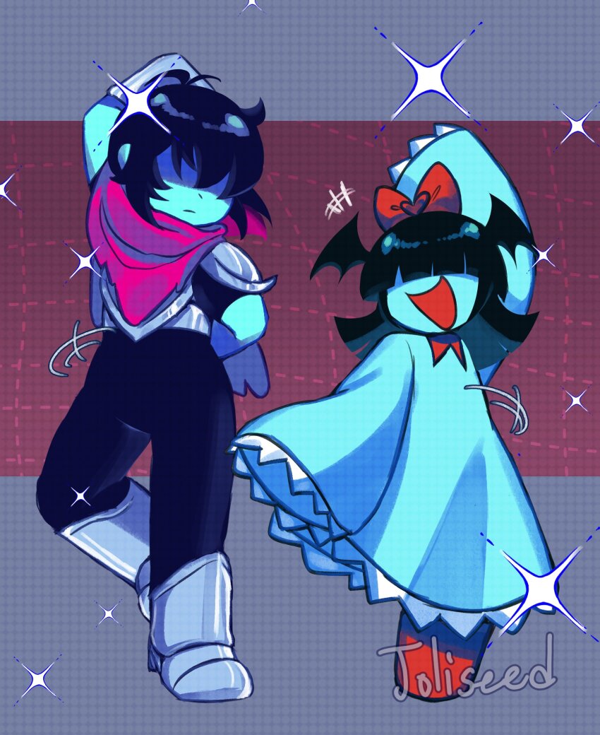Aqua (Deltarune) Rule 34 Image
