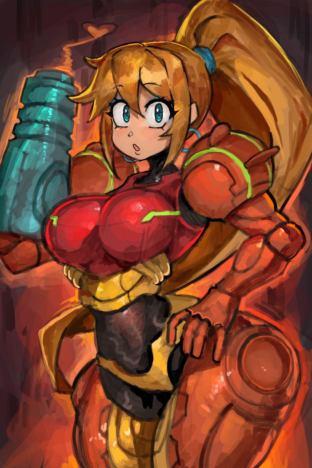 Samus Aran (Metroid) Rule 34 Image