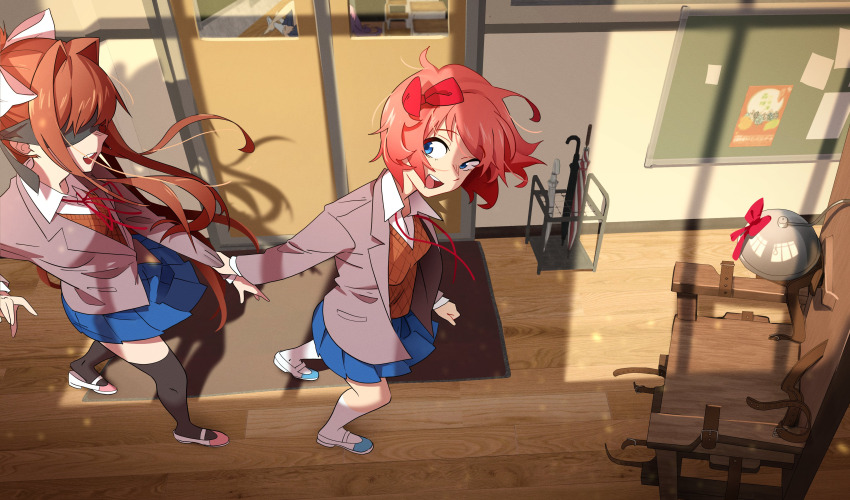 Monika (Doki Doki Literature Club) Rule 34 Image
