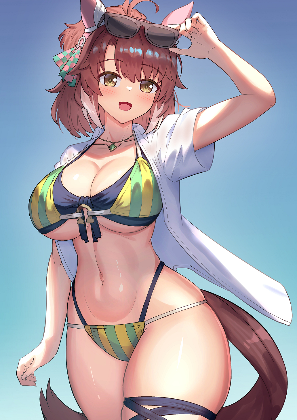 Dantsu Flame (Umamusume) Rule 34 Image