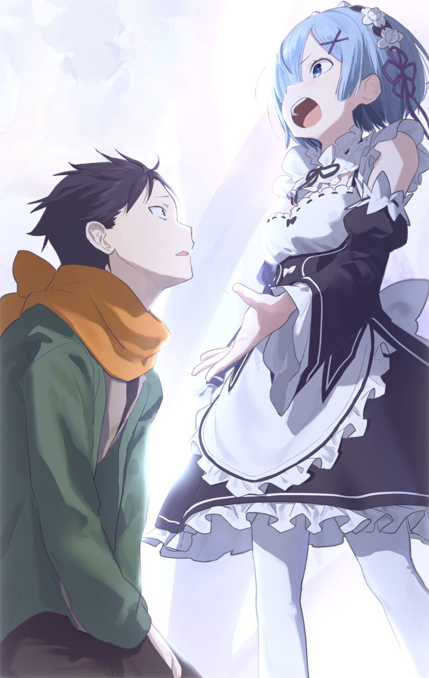 Natsuki Subaru (Re:Zero Kara Hajimeru Isekai Seikatsu) Rule 34 Image