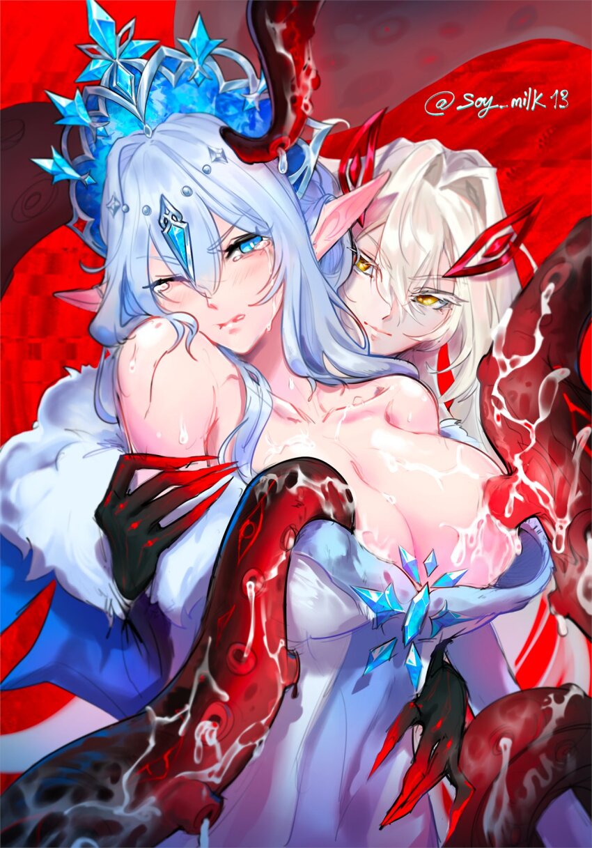 Anastasya Feodorovna Snezhnaya (Genshin Impact) Rule 34 Image